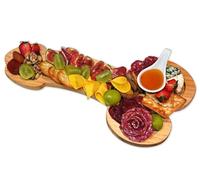 DS. DISTINCTIVE STYLE Funny Charcuterie Boards, Novelty Large Charcuterie Cheese Board, Aperitif Board Perfect for Storing Cheese, Snacks, Sausages, and Fruits