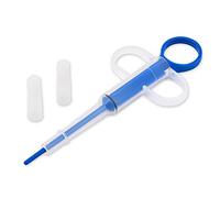 DS. DISTINCTIVE STYLE Pill Popper for Cats with Soft Tips Pet Pill Feeder Saving You from Being Bitten Medicine Feeding Dispenser Tool for Puppies - Green (Blue)