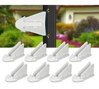 DS. DISTINCTIVE STYLE Sliding Glass Door Lock 8 Pieces Child Proof Slide Glass Door Safety Locks for Kids, Pet, Patio and Closet Door