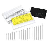 ds. distinctive style Watch Band Cotter Pins Stainless Steel Watch Strap Pins Repair Kit for Watchmaker Watch 360-Piece Repair Kit (6-23mm)
