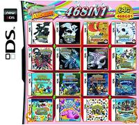 DS Games, 468 in 1 Game Cartridge Multicart, Game Pack Card Super Combo for DS DSL DSi 3DS 2DS XL/LL