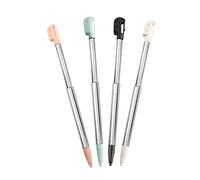 DS Lite Stylus Pen, Metal Retractable Replacement Stylus Compatible with Nintendo DS Lite, 4in1 Combo Touch Styli Pen Set Multi Color for NDSL