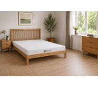 Ds Living 15Cm Rolled Medium Soft Memory Foam Mattress With Removable Washable Cover - Super King