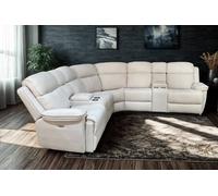 DS Living Belluno Electric Recline 5 Seater in Cream DS Living Cream