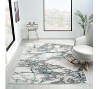 DS Living Carrara Cream-Teal Rug Collection - Rug - 160Cm X 225Cm