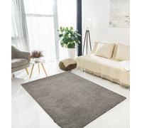 Cloud Luxe Soft High-Pile Rug - Thick Plush Modern Area Carpet for Living Room, Bedroom or Lounge - Non-Slip, Cozy Texture - 150x210cm - Grey