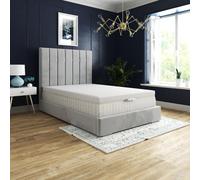 Deluxe 10cm Thick Memory Foam Mattress Topper DS Living Off White Small Double