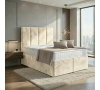 DS Living Harmony Cream Ottoman Bed | Size: Single DS Living Cream Single