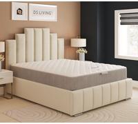 DS Living Haven Spring Mattress with Memory Foam Comfort Layers - Essentials in Grey | Size: Small Double DS Living Grey Small Double