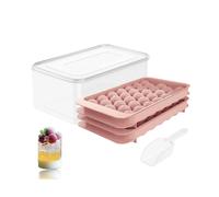 DS Living Mini Sphere Ice Cube Tray x 2 & Holder Pink DS Living Pink