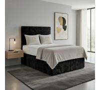 DS Living Muse Black Divan Bed | Size: Super King DS Living Black Super King