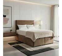 DS Living Prima Mink Divan Bed - Divan Bed Frame