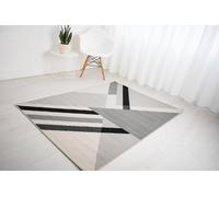DS Living Ravella Apex Grey-Black Rug Collection in Grey | Size: 200 cm x 290 cm DS Living Grey 200 cm x 290 cm
