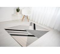 DS Living Ravella Apex Grey-Black Rug Collection - Rug - 160Cm X 230Cm