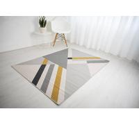 DS Living Ravella Apex Grey-Ochre Rug Collection - Rug - 120Cm X 170Cm