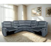 DS Living Ravello Recline 5 Seater in Grey or Cream - Grey