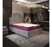 DS Living Reve Garnet Hybrid Gel-Flex Memory Foam Mattress in Crimson | Size: Double DS Living Crimson Double