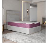 DS Living Reve Ruby Hybrid Gel-Flex Memory Foam Mattress in Maroon | Size: Double DS Living Maroon Double