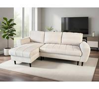 DS Living Sienna 3 Seater Right Hand Facing Storage Sofa Bed in Beige DS Living Beige