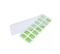 DS Living Silicone Ice Cube Tray and Lid Green