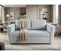 DS Living The Brenta 2 Seater Slide Storage Sofa in Silver DS Living Silver