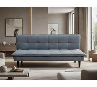 DS Living The Fermo 2 Seater Sofa Bed In Grey, Silver Or Navy