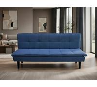 DS Living The Fermo 2 Seater Sofa Bed In Grey, Silver Or Navy