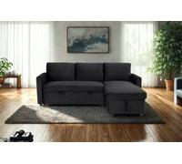 DS Living The Tranquilo 3 Seater Sofa Bed in Black DS Living Black
