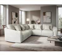 DS Living The Veneto 5 Seater Lounger Sofa In Dark Grey Or Cream