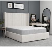 DS Living Tranquil Spring Mattress with Gel Comfort Layer - Essentials in Grey | Size: Small Double DS Living Grey Small Double