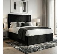 DS Living Velmont Black Divan Bed - Divan Bed Frame