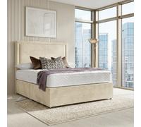 DS Living Velmont Cream Divan Bed - Divan Bed Frame