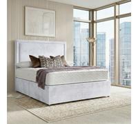 DS Living Velmont White Divan Bed - Divan Bed Frame