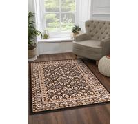 DS Living Venesia Black Rug Collection - Rug - 60Cm X 110Cm