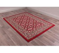 DS Living Venesia Red Rug Collection - Circle Rug - 120Cm Diameter
