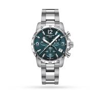 DS Podium Chronograph 1/10 Sec 41mm Mens Watch Green