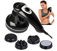 DS SAVORING Cellulite Massager Body Shaper, Lymphatic Drainage Massager Hand Massager with Lipo Roller for Belly Fat, Beauty Vibration Bar