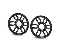 DS18 6.5-Inch Plastic Grill Cover Pair for Universal Subwoofer - Black