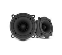 DS18 Car Audio Tweeter 1" Inch 300 Watts Aluminum Super Bullet PRO-TW120B Pair, Black