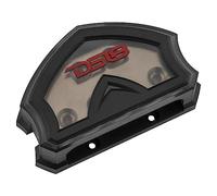 DS18 DB2040 Distribution Block 2X 0-GA in 4X 0-GA Out - Nickel Plated - Power Ground Distribution Block - Ground Distributor Block for Car Audio, RV, Motorcycle - 2X 0 Gauge in to 4X 0 Gauge Out