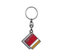 DS18 DS Performance Official Metal Keyring, multi-coloured, Taglia unica, Minimalist