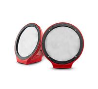 DS18 NXL-JS8/RD Red Flat Mount POD Universal Enclosure 8" - for All Elements Jet SKI, Marine, Jeep & UTV/ATV - Pair (NO Speaker)