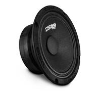 DS18 PRO-GM6.4 Loudspeaker - 6.5", Midrange, Black Steel Basket, 480W Max, 140W RMS, 4 Ohms - Premium Quality Audio Door Speakers for Car or Truck Stereo Sound System (1 Speaker)