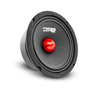 DS18 PRO-GM8.4B Loudspeaker - 8", Midrange, Red Aluminum Bullet, 580W Max, 4 Ohms,1.5" Kapton VC Premium Quality Audio Door Speakers for Car or Truck Stereo Sound System (1 Speaker)