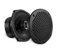 DS18 PRO-ZT69 6x9-Inch 2 Way Pro Audio Midrange Speakers with Built-in Bullet Tweeter, 4-Ohms, 550W Max, 275W RMS - Red Metal Mesh Grill Included (1speaker)