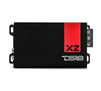DS18 X2 Ultra Compact Car Audio Amplifier Class D 2 Channel Full Range 1140 Watts Peak