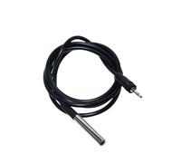 DS1820 Stainless steel package DS18b20 temperature probe sensor 18B20 for(1M 2.5mm Connector)