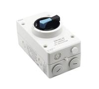 DS1EL-S 4P PV DC 1000V 32A IP66 Waterproof Solar Rotating Handle Isolator Rotary Switch with TUV CE SAA RCM(With 2 Pairs MC4 B)