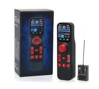 DS800 Light ABS Handheld Controller with 8 Operations F08A Receiver for Miniature Vehicles and Boats Car Vessel Device