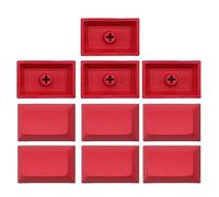 DSA Keycap Blank Personality Supplement 1.5U Keycaps 10 Pieces MatteFinish Multiple Colors Keyboard Accessory Gaming Keyboard Accessory Customize Keycap Replacement Keycap